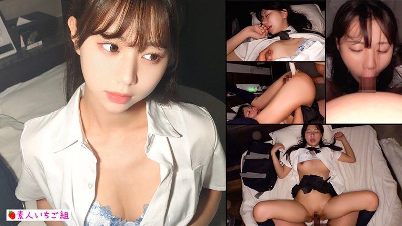 清楚素人女學生研究影片 目光也不敢對視的宅男女孩被變態大叔纏繞玩弄